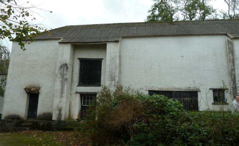 The barn where the marks were found