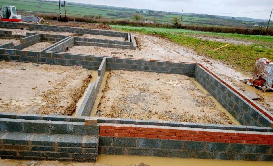 The Potting Shed foundations 