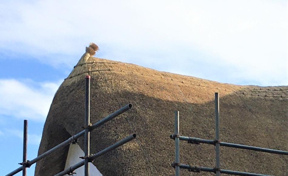 Gable ridge detail