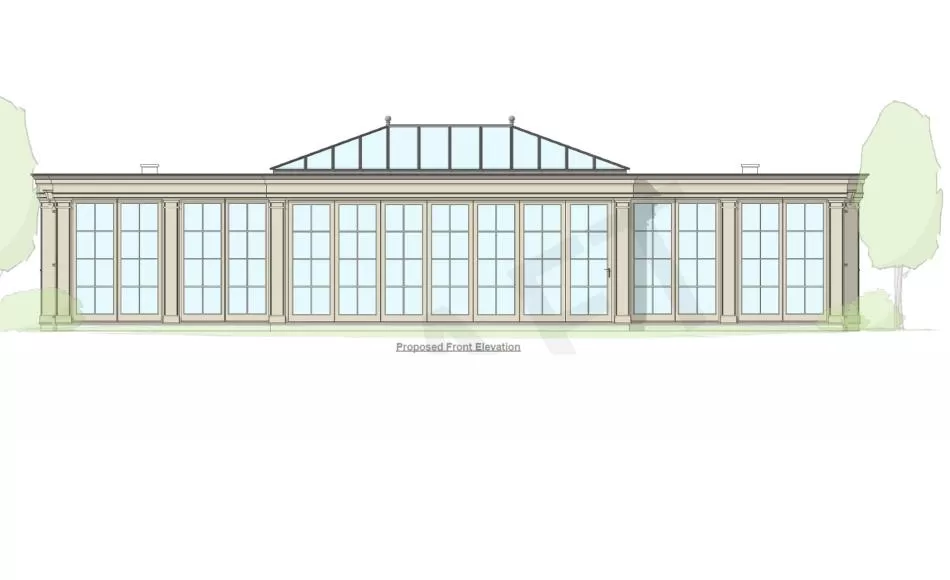 Pool orangery