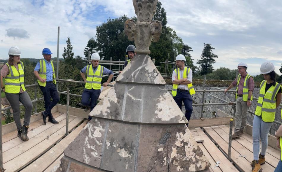 On site with some of the team