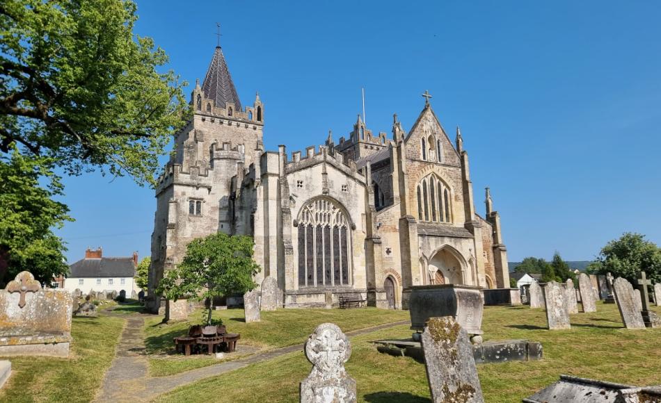 St Marys Church, Ottery St Mary is thought to be based on the design of Exeter Cathedral