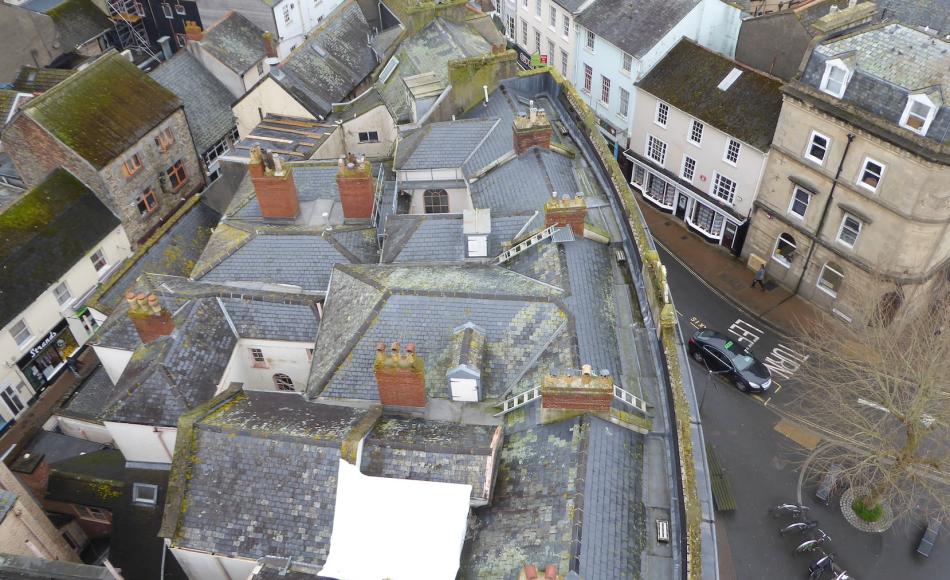 Bridge Buildings roof inspection