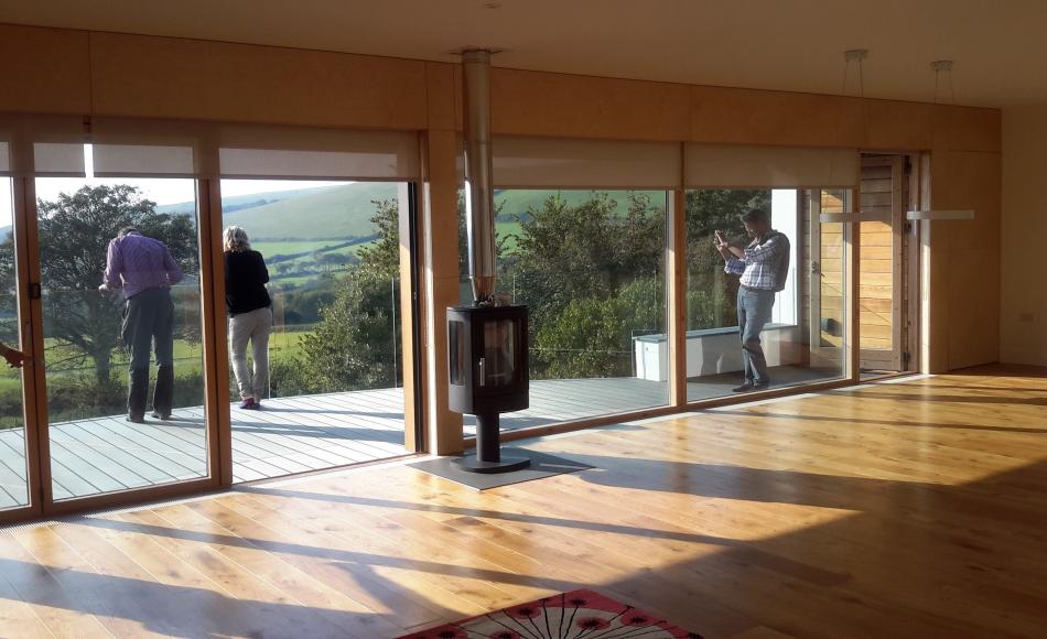 Kitchen/dining/sitting room