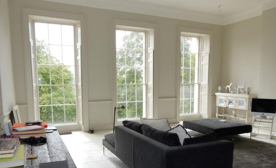 Completed interior