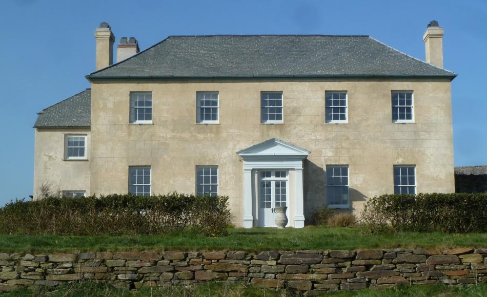 Grade II listed Berry House, North Devon