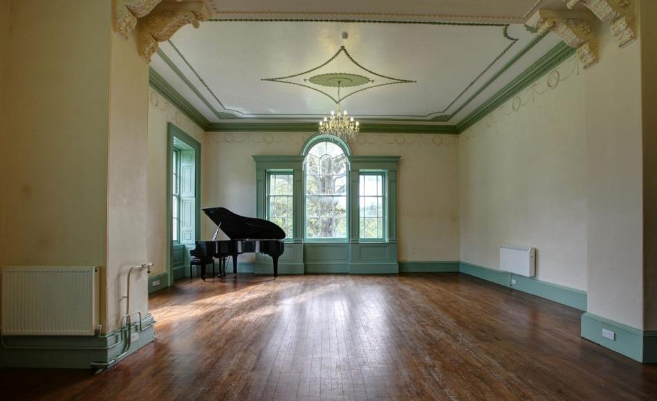 Restored principal rooms used for events and weddings. Photo courtesy of The Lupton Trust.