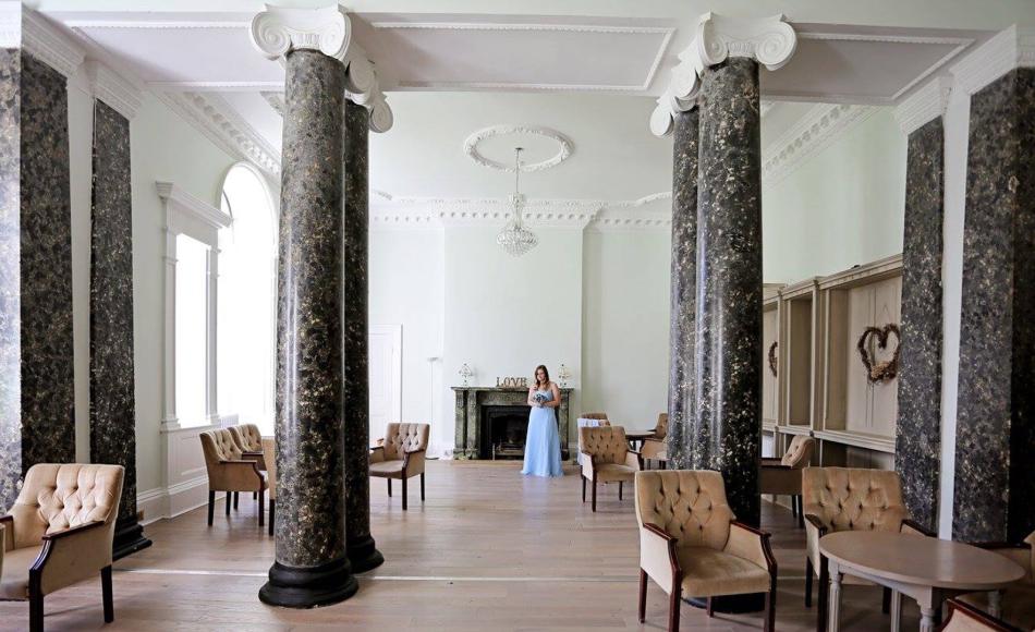 Restored principal rooms used for events and weddings. Photo courtesy of The Lupton Trust.