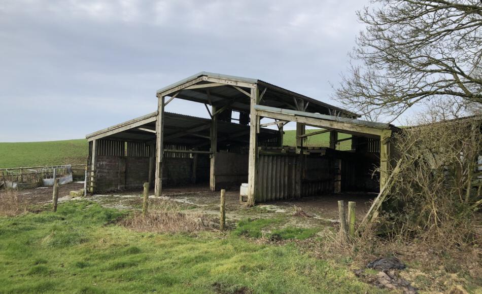The Winged barn which has achieved class q permission for conversion