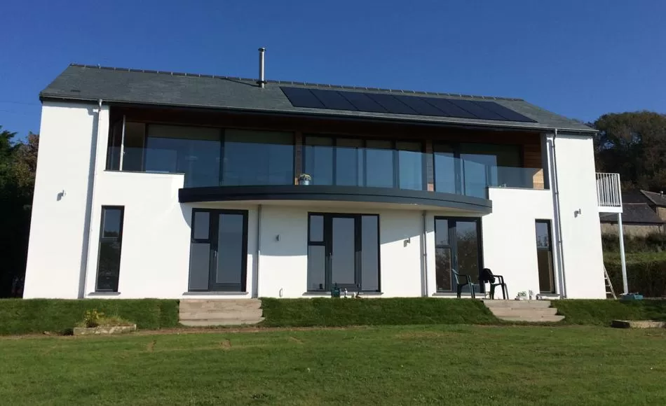 Completed house