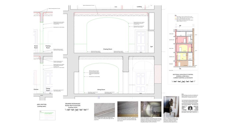 Refurbishment of Grade I listed Georgian townhouse