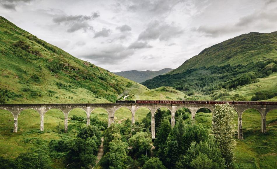 Glenfinnan Viaduct, Scotland. Photo by Bjorn Snelders on Unsplash