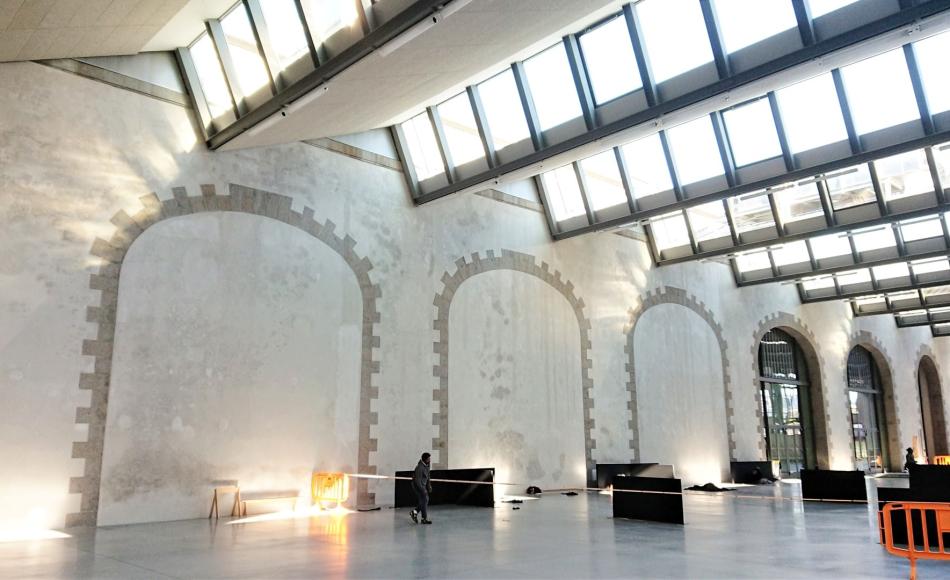 Ateliers du Plateau des Capucins – internal use of lime render