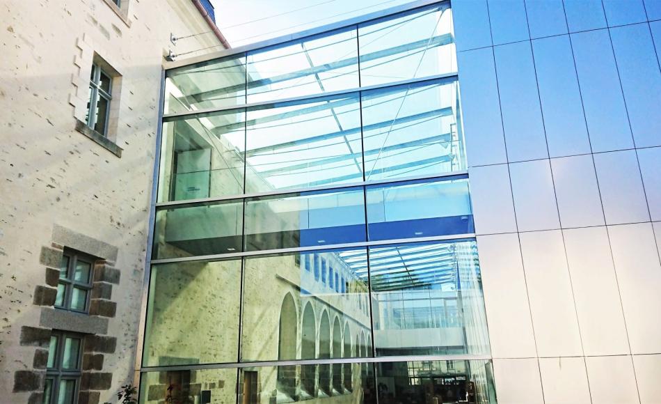 Old and new at the Couvent des Jacobins in Rennes, which originally dates from the 14th Century