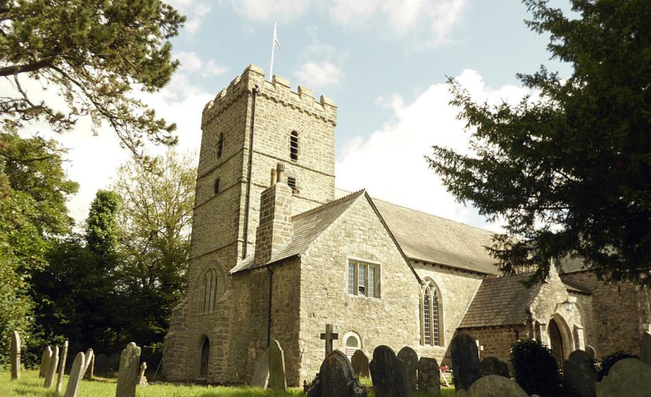 Lime grouted and repointed elevations of grade I listed church tower