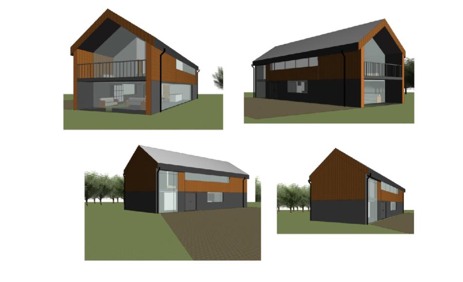 Petroc HNC CAD module. New residential design in Revit modelling