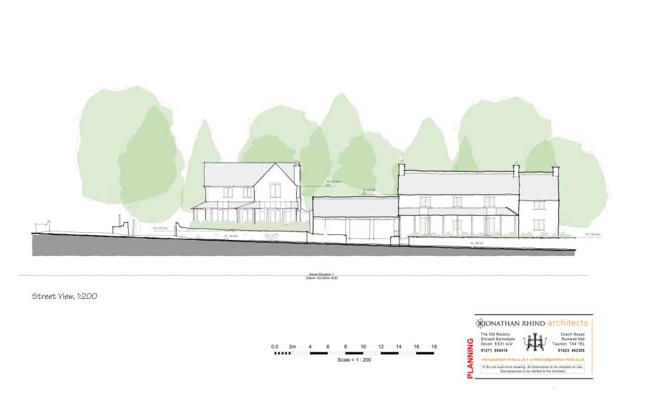 Proposed site elevation