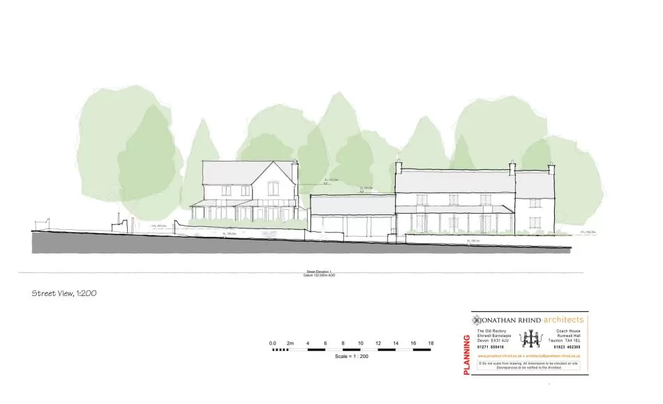 Proposed site elevation