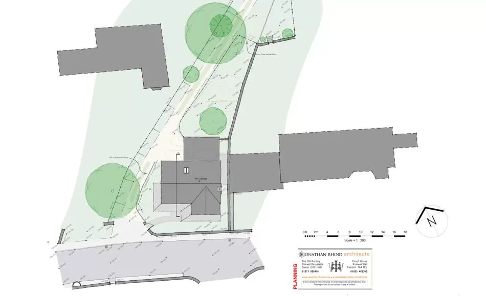 Proposed site plan