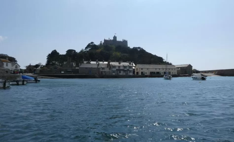 When the causeway is underwater the only access to the island is by boat