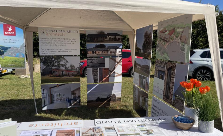 The weather was with Martin and Lauren at the Exford Show 