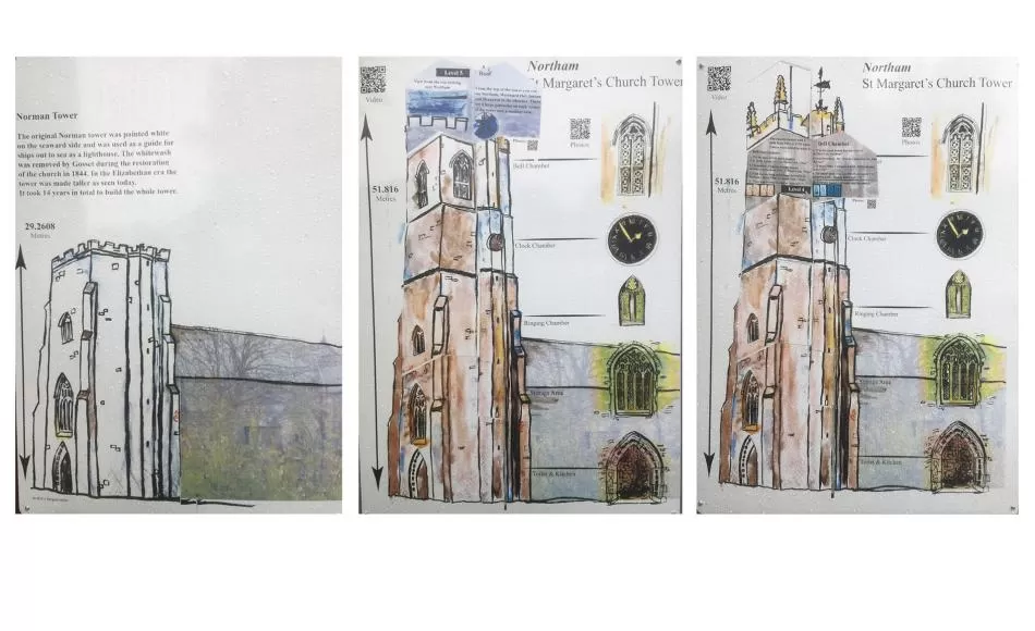 Illustrations produced by Petroc College foundation degree students
