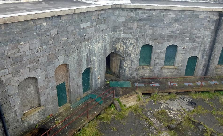 Tregantle Fort prior to works commencing
