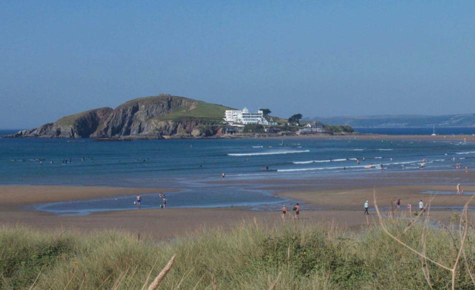 View of the proposals from the mainland