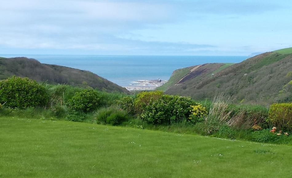 View of Hartland coast 