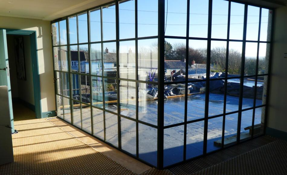 Fabco window looking out onto the terrace