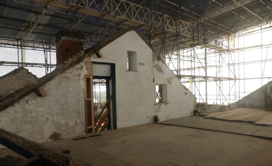 The ridgeline of the roof is to be minimally increased to enable increased accommodation above the shop