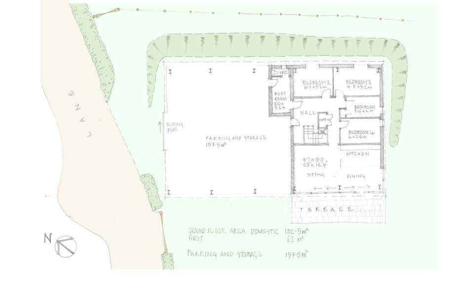 Designing a home in an agricultural space