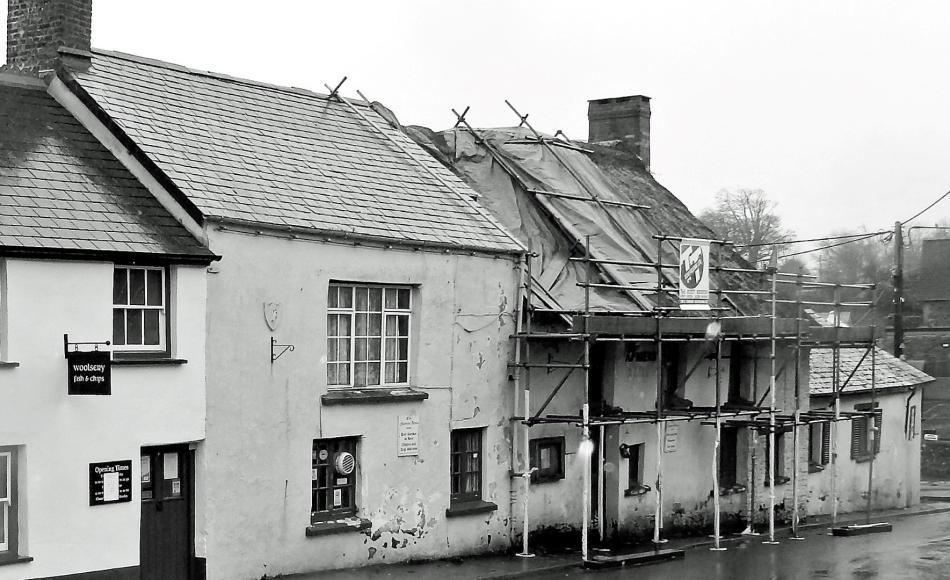 The Farmers Arms prior to renovation