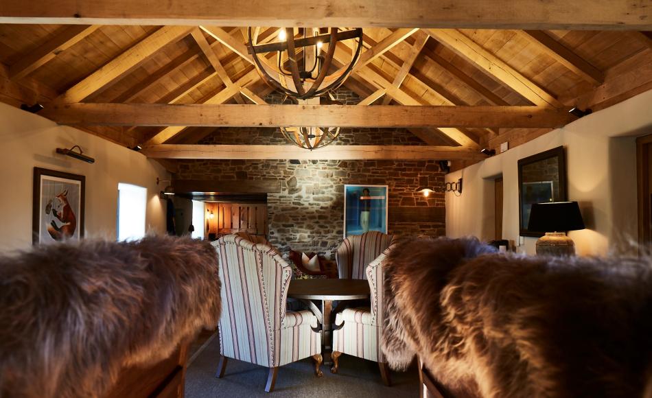 The Farmers Arms interior opened up to give a feeling of space