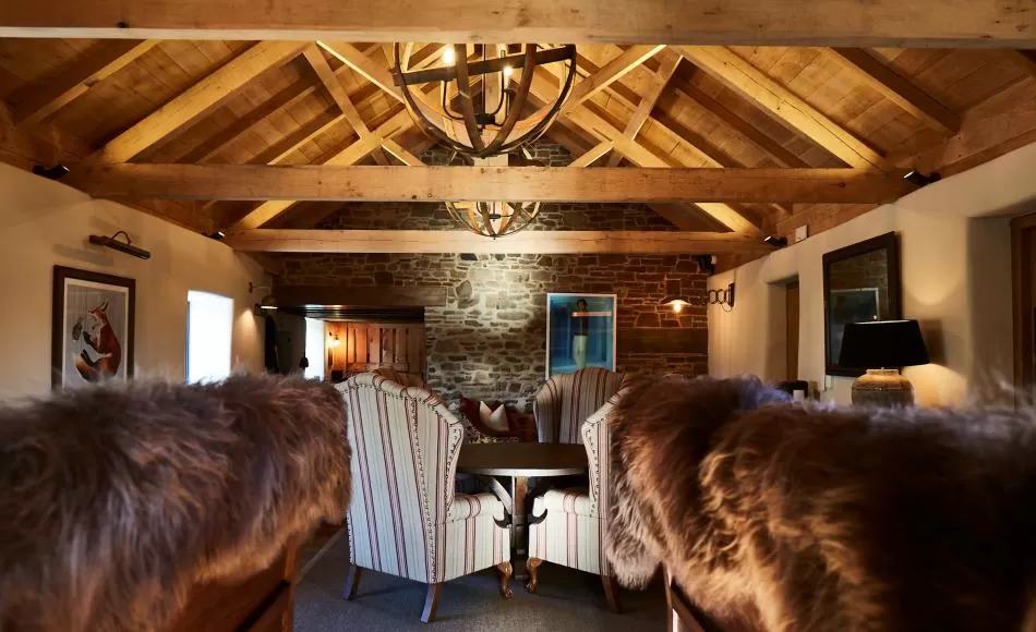 The Farmers Arms interior opened up to give a feeling of space