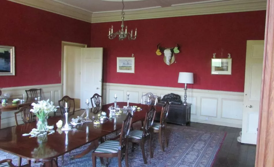 The hall before works commenced.