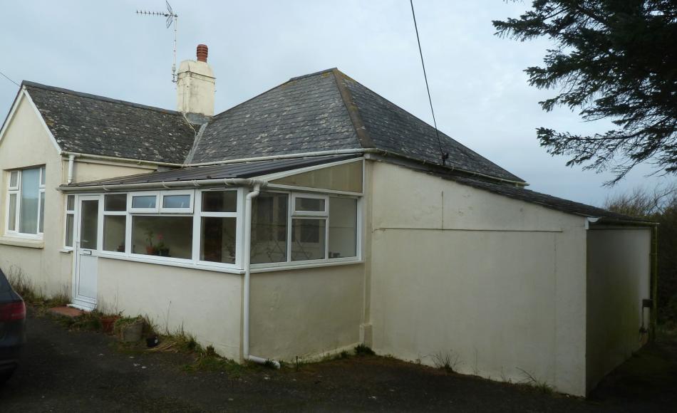 Former bungalow being replaced
