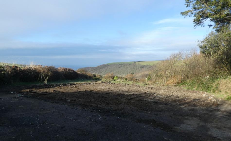 Post demolition of the former 1930s bungalow