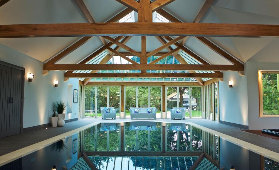 Case study reviewed by CIAT panel: Pool House, East Devon - completed interior