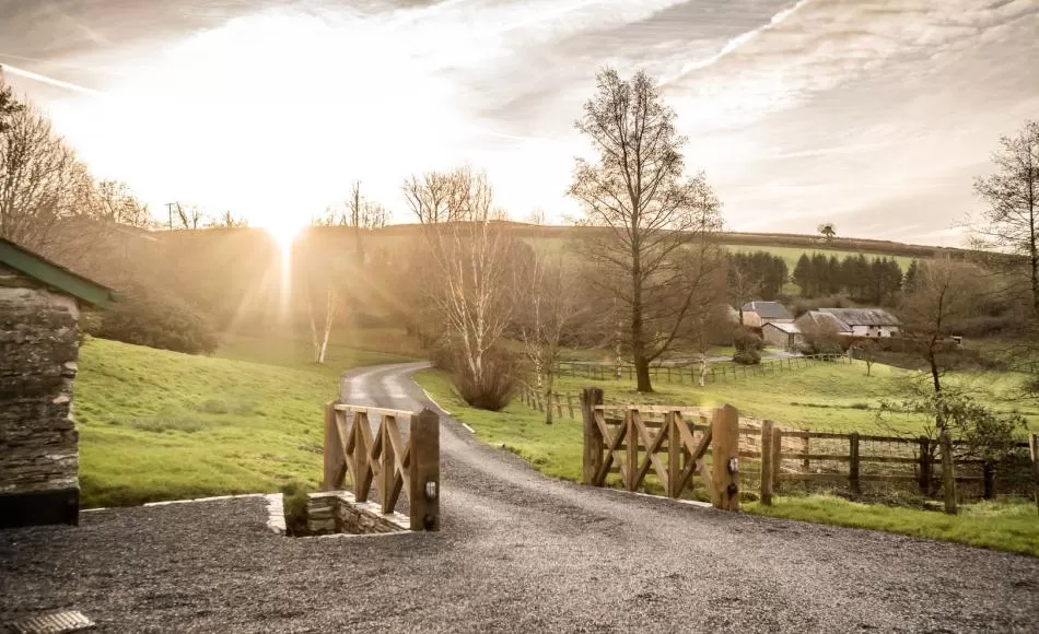 The idyllic Exmoor location