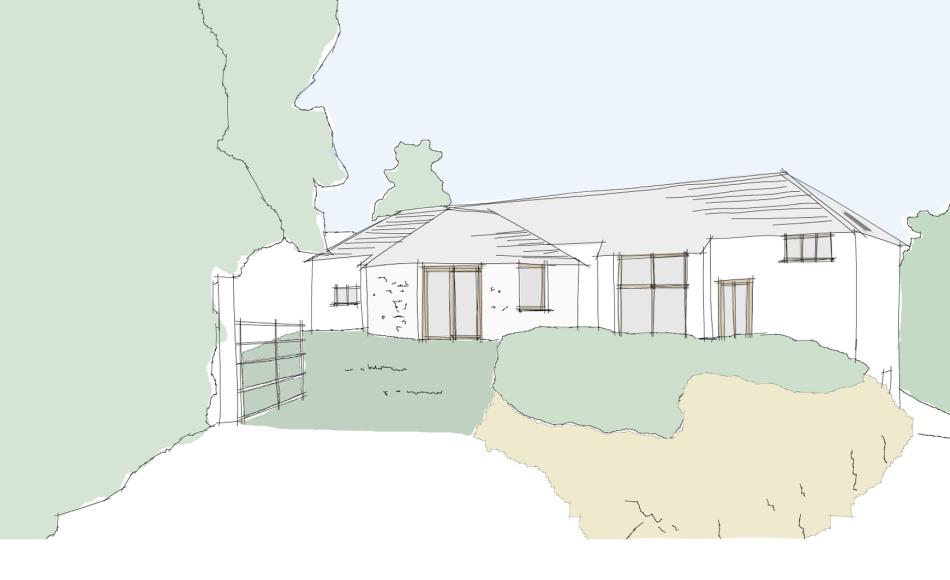 A formerly abandoned barn given a new lease of life
