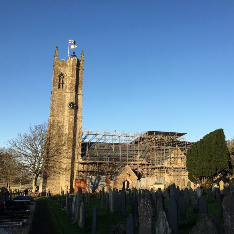 HLF Grant reroofing of Grade I listed Church nears completion