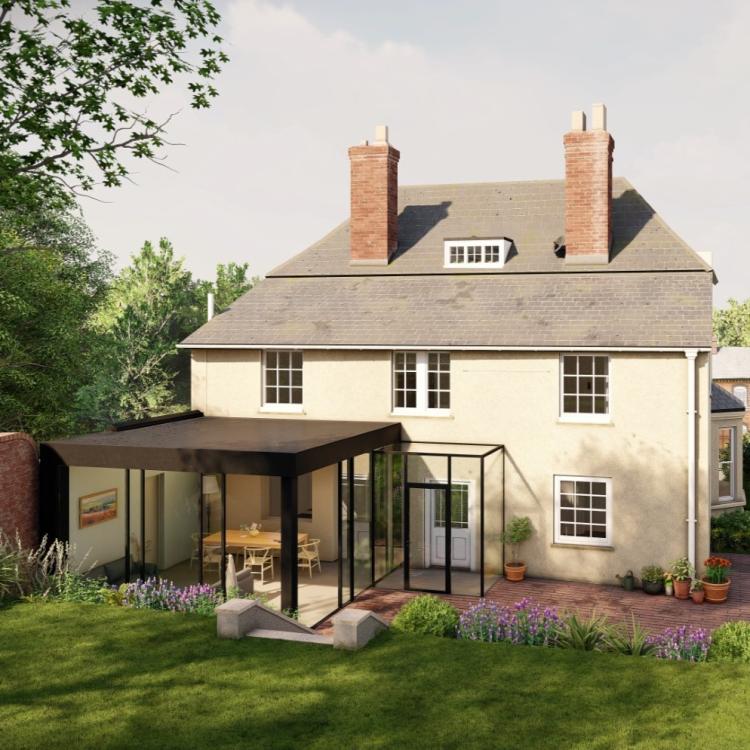 Architects listed house modern extension 1390 thumbnail
