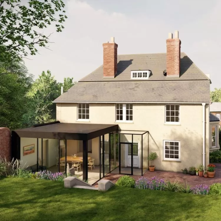 Architects listed house modern extension 1390 thumbnail