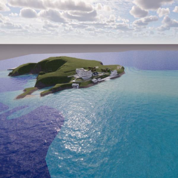 Burgh Island Architects design aerial