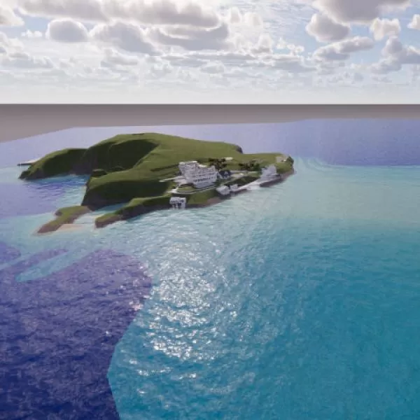 Burgh Island Architects design aerial