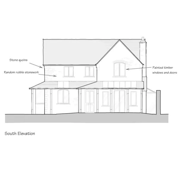 Proposed elevation period style house thumbnail