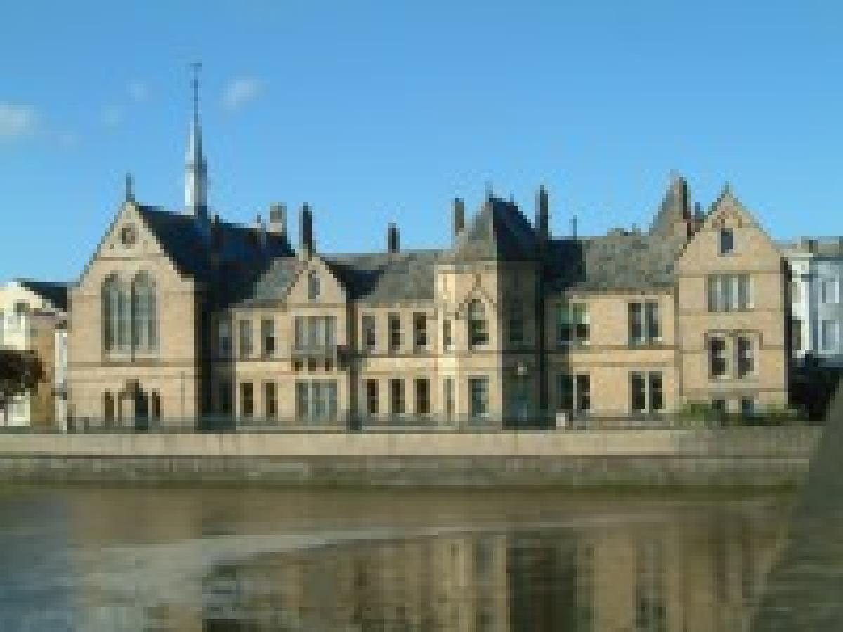 Removal of weather vane from the spire of the grade II listed historic Bridge Chambers Barnstaple