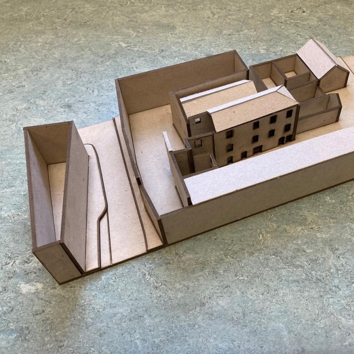 The Globe Devon Architects model Copy