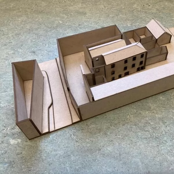 The Globe Devon Architects model Copy